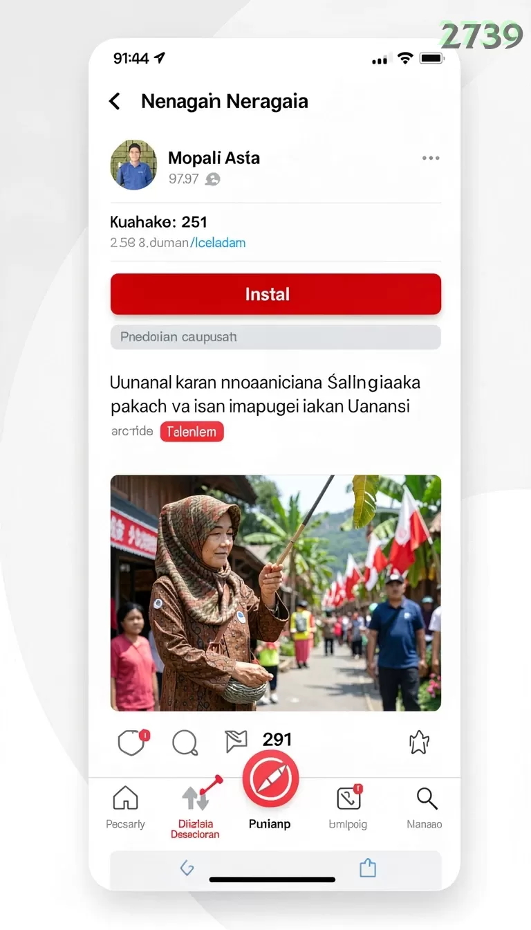 Cuplikan layar MEDAN4D — menu navigasi
